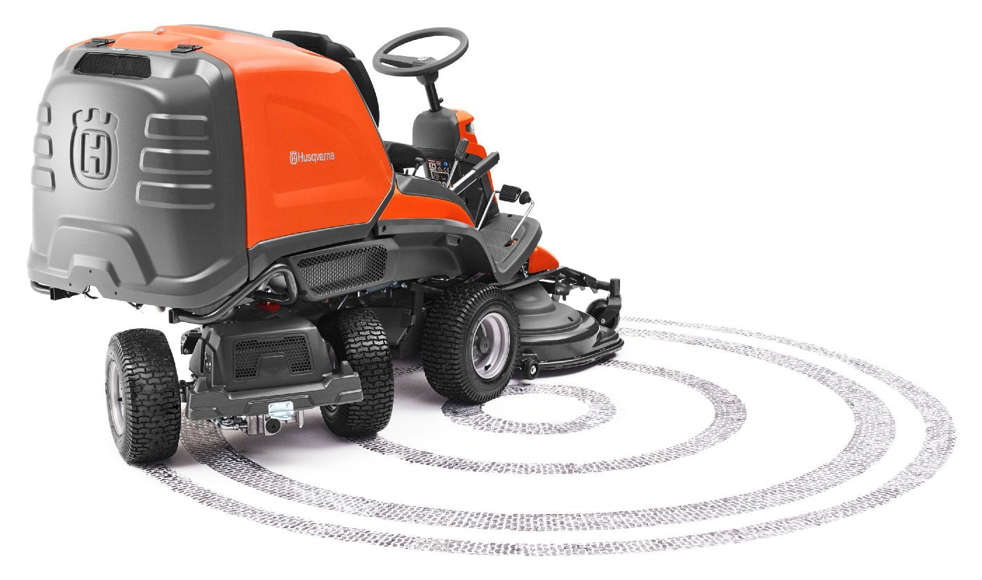 Husqvarna Profi Allrad-Frontmäher RC 320Ts AWD - Grundgerät ohne Mähdeck