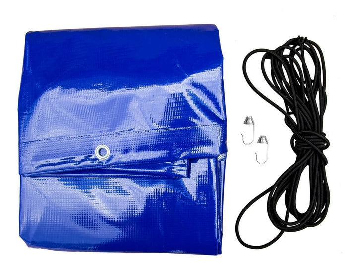 Autotransportanhänger auf Federn 230×125 UNITRAILER FORCE 230/R KIPP mit BIS-Seitenwänden, H-0-Rahmen und blauer Plane-Neu